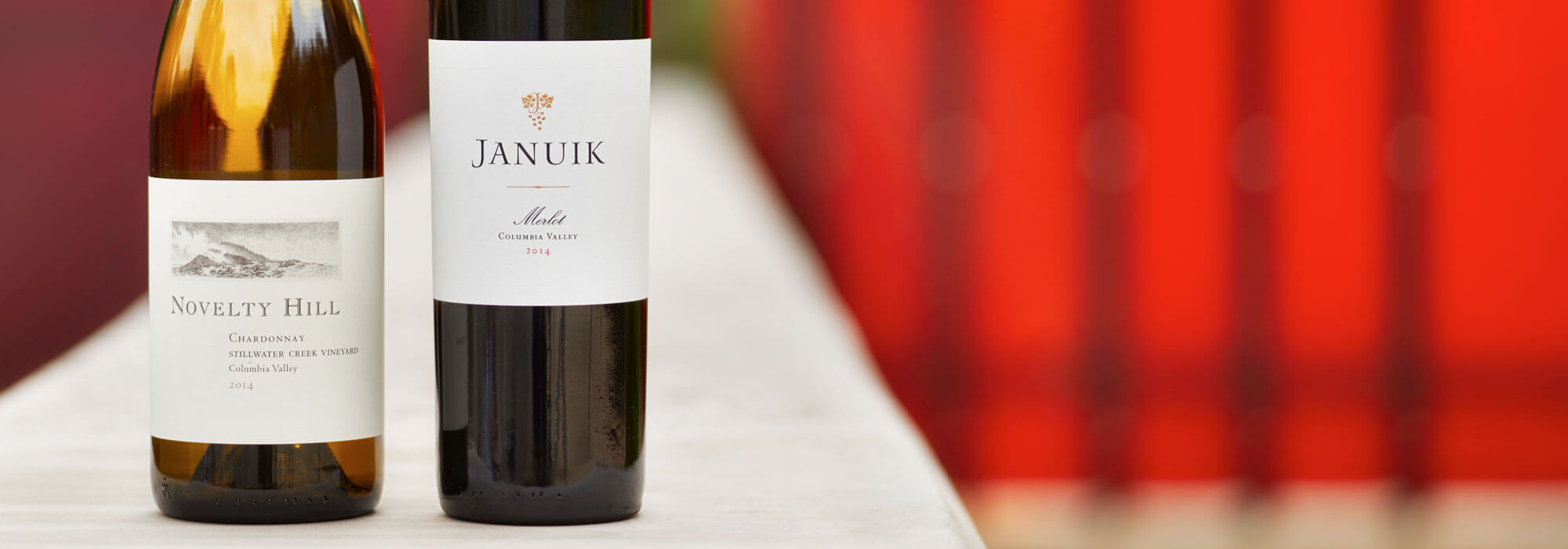 Novelty Hill-Januik Wine Bottles